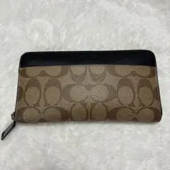 COACH 長財布 ブラウン