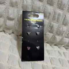 ディズニーリゾート ピアス ミッキー