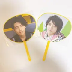 嵐 二宮和也 ミニうちわ2点セット 2009 2010