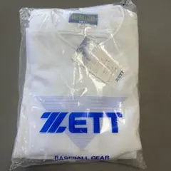 ZETT 野球 ユニフォーム 上下 ホワイト スチューデントモデル
