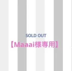 【Maaai様専用】
