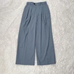 green label relaxing キチントボトムス コンフィワイドパンツ