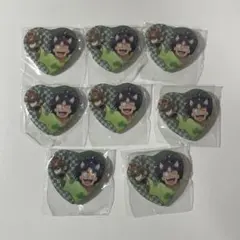 忍たま乱太郎 ナンジャタウン ハート缶バッジ 七松小平太 七松小平太 ハート型缶バッジ 忍たま乱太郎 七松小平太 ハート缶