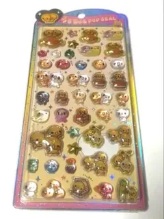 正規品　うるちゅるポップシール　なっとうちゃん