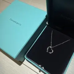 Tiffany & Co. オープンハートペンダント　ダイヤモンド　正規品