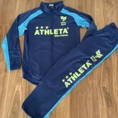 ATHLETA ジャージ ネイビー/ライトブルー