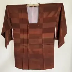 茶系のグラデーション道行コート