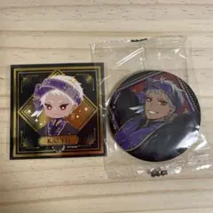 ツイステ　カリム　式典服　缶バッジ　シール