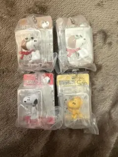 スヌーピー　パッケージミニチュアコレクション クラシックver.オラフ＆ライナス