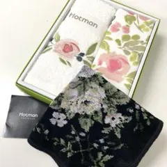 ホットマン　フェイスタオル&タオルハンカチセット