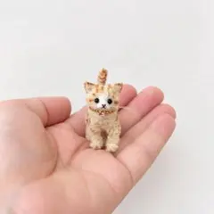 モールアート ミニチュア 猫 ハンドメイド