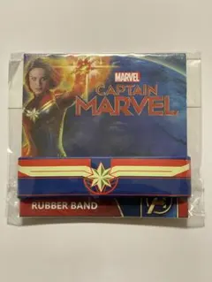 【未開封】キャプテン・マーベル ラバーバンド 公式グッズ インロック