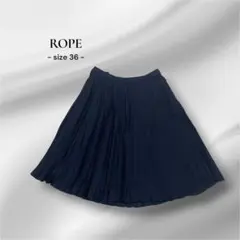 【ROPÉ】プリーツフレアスカート 36のサムネイル