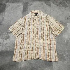 かりゆしウェア L ノーアイロン 沖縄 正装 華やか 上品 しわになり