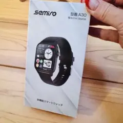 【ラスト1点 】Semiro A30 スマートウォッチ 多機能 新品未開封