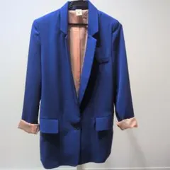 real coco ネイビー テーラードジャケット韓国製