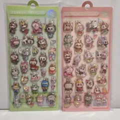 【ラブブ】ボンボンドロップ ウォーターシール Labubu 立体 3D B-④