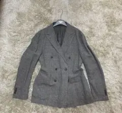 メンズユナイテッドアローズグリーンレーベル　ダブルジャケットL グレー