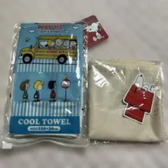 PEANUTS スヌーピー クールタオル 100×30 と80×20 2点セット