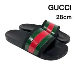 【GUCCI】グッチ（28cm） スライドサンダル シェリーライン ラバーソールのサムネイル
