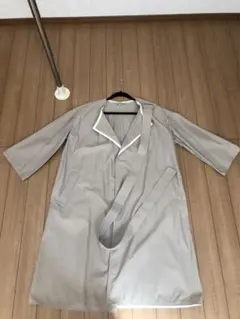 Demi-LuxeBEAMS ベージュ　スプリングコート　ウエストベルト付き