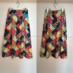 PART2 BY JUNKO SHIMADA スカート 未使用 M パッチワークのサムネイル