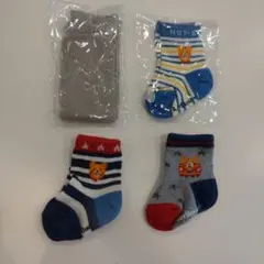 【新品未使用】ミキハウス ホットビスケッツ靴下 ベビー