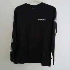 KAWIJAMELE Dickies ブラック ロングスリーブ Tシャツ