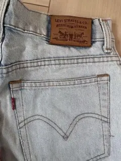 90s〜00s Levi’s オールドデニム 革パッチ