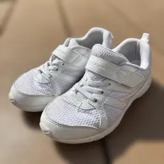 スニーカー　瞬足　靴　白　室内履き　20 ハート