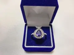 平成レトロ ビンテージ 銀 SILVER 指輪 パープルストーン デザインリング