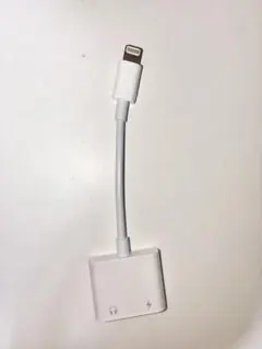 iphoneイヤホン変換アダプタ 2in1