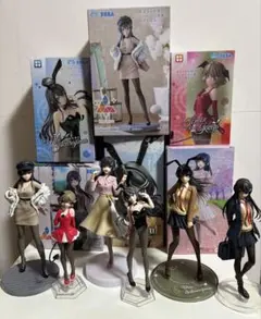 青春ブタ野郎はバニーガール先輩の夢を見ない プライズフィギュア　6体　まとめ売り