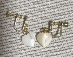 ハート　イヤリング