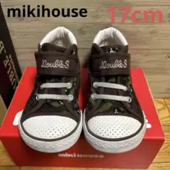 double.b カモフラ柄ハイカットスニーカー 17cm
