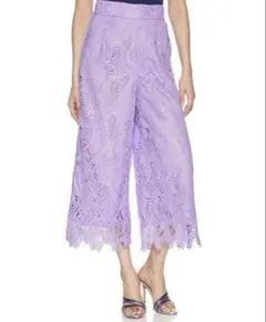 FRAY I.D レースパイピングガウチョパンツ　0