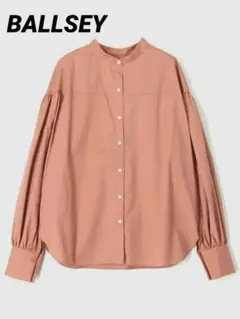 【BALLSEY】ボリュームスリーブ　前後2way長袖シャツ　ピンク　サイズ36