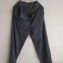 UNIQLO ユニクロ☆タックワイドパンツ グレー☆M