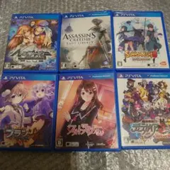 PS Vitaソフト 6本セット　VITAソフトまとめ売り