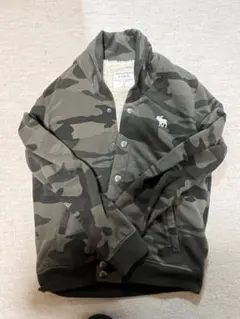美品　Abercrombie & Fitch カモフラージュ アウターS