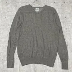 美品 フランス製 Letroyes Vネック 長袖 サマーニット ルトロワのサムネイル