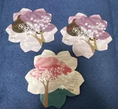 Starbucks スタバ　中目黒ロースタリー2026 桜 コースターセット