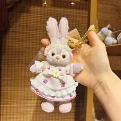 上海ディズニー　さくらぽんクッキング　ステラルーぬいぐるみキーチェーンのサムネイル