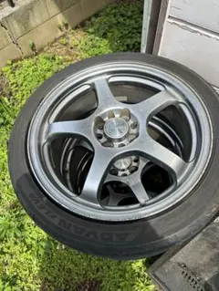 ワタナベ 風 ホイール 4本セット アドバン ADVAN タイヤ タイヤ付き 