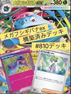メガフシギバナex 構築済みデッキ　#810