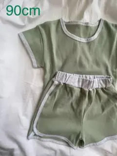 サマーセール❣️ ラスト1点❣️ リブ素材　セットアップ　　韓国子供服　パジャマ