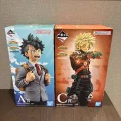 一番くじ 1番くじ 僕のヒーローアカデミア ヒロアカ　A賞C賞セット　デク　爆豪のサムネイル