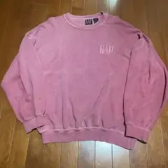 90s old gap スウェット　フェード　ピンク