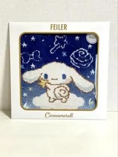 サンリオ　フェイラー　コラボハンカチ　シナモロール