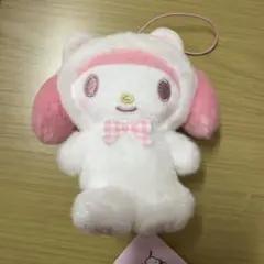 タグ付き新品未使用 マイメロディ マスコットホルダー キーホルダー